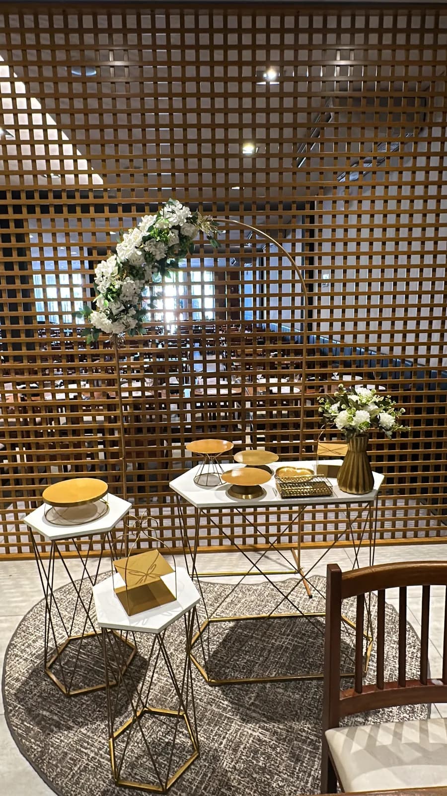 Espaço reservado do El Sossego para eventos