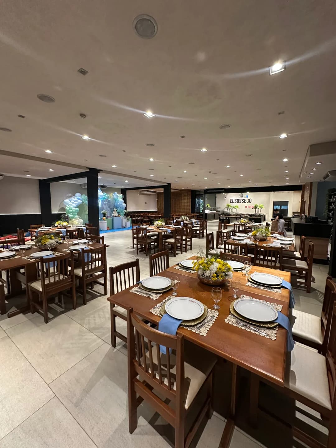 Ambiente do restaurante El Sossego